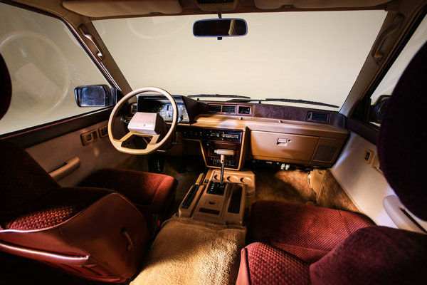 1983 Toyota van Interior