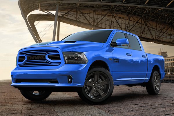 2018 Ram 1500 Crew Cab Hydro Blue Sport