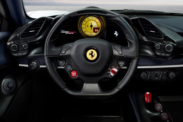 2019 Ferrari 488 Pista Spider Instrumentation