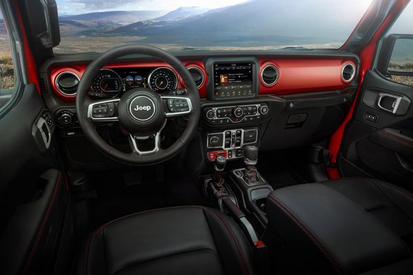 2020 Jeep Gladiator Rubicon Interior