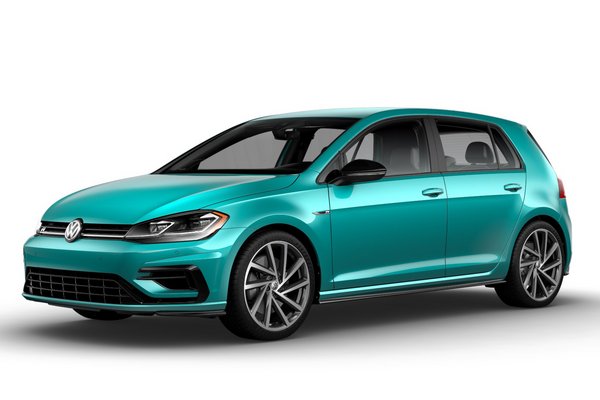 2019 Volkswagen Golf R in Sarantos Turquoise