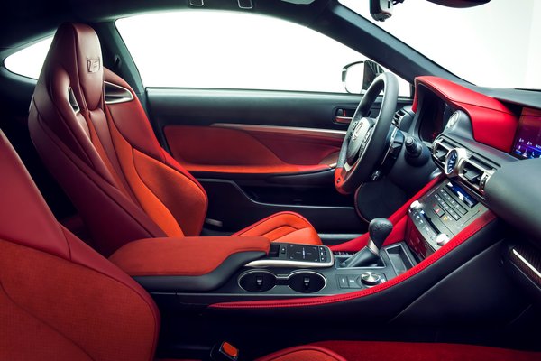 2020 Lexus RC F Track Edition Interior