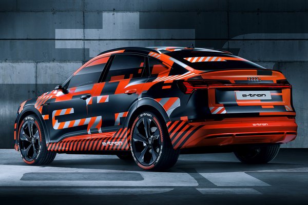 2019 Audi e-tron Sportback prototype