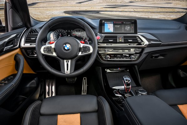 2020 BMW X3 M Competition Instrumentation