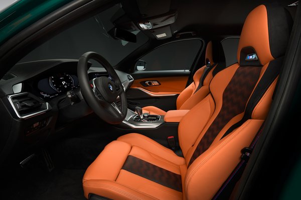 2021 BMW 3-Series M3 Competition Sedan Interior