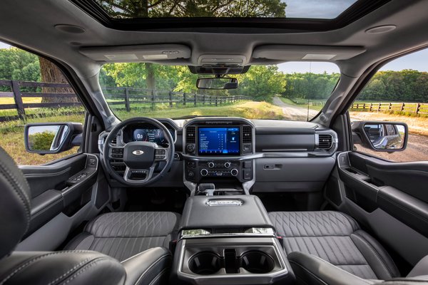 2021 Ford F-150 Crew Cab Interior