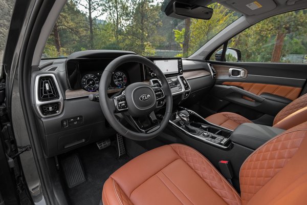 2021 Kia Sorento X-Line Interior