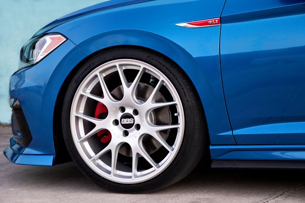 2021 Volkswagen Blue Lagoon Jetta GLI Wheel