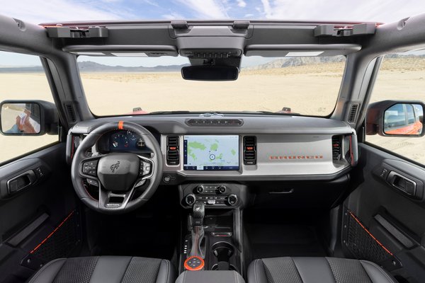 2022 Ford Bronco Raptor Interior