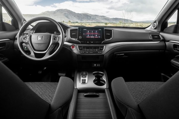 2022 Honda Ridgeline Sport with HPD Package Interior