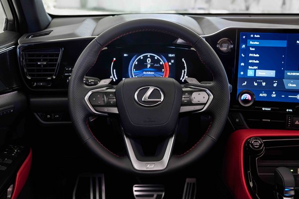 2022 Lexus NX 350 F Sport Instrumentation