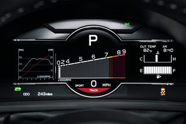 2022 Toyota GR 86 Instrumentation