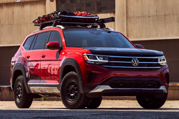 2022 Volkswagen Atlas Basecamp Camping