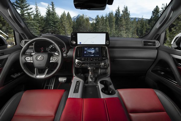 2023 Lexus LX 600 F Sport Interior