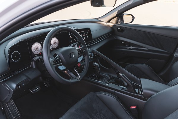 2024 Hyundai Elantra N sedan Interior