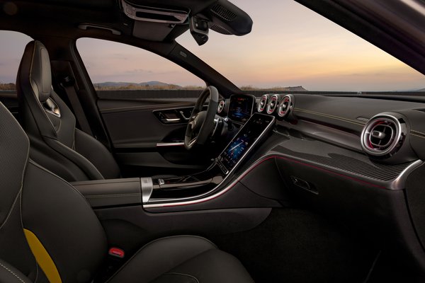 2024 Mercedes-Benz C-Class AMG C63 S Sedan Interior