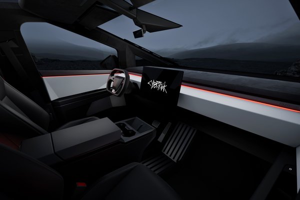 2024 Tesla Cybertruck Interior