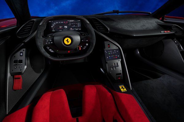 2025 Ferrari F80 Interior